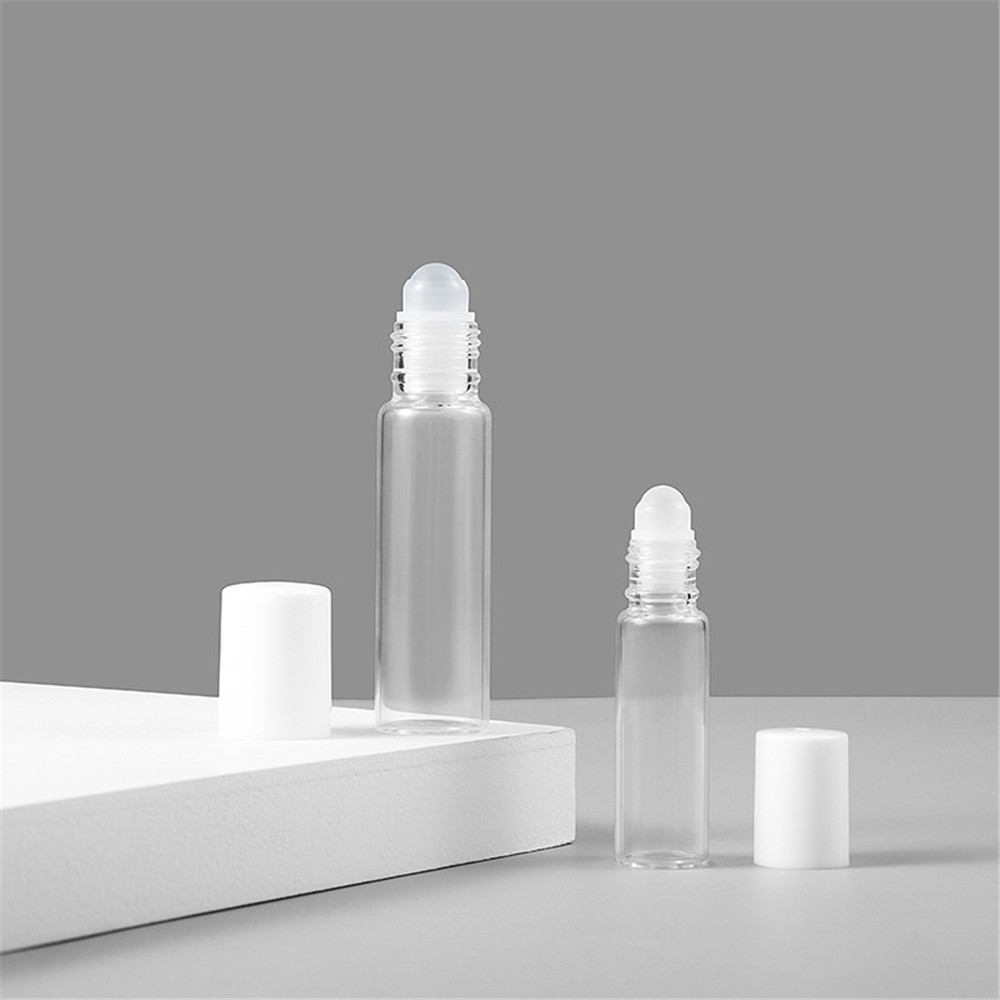 Perfume Fragrance Lotion - 5/10ml Refillable Glass Essential Oil Roller