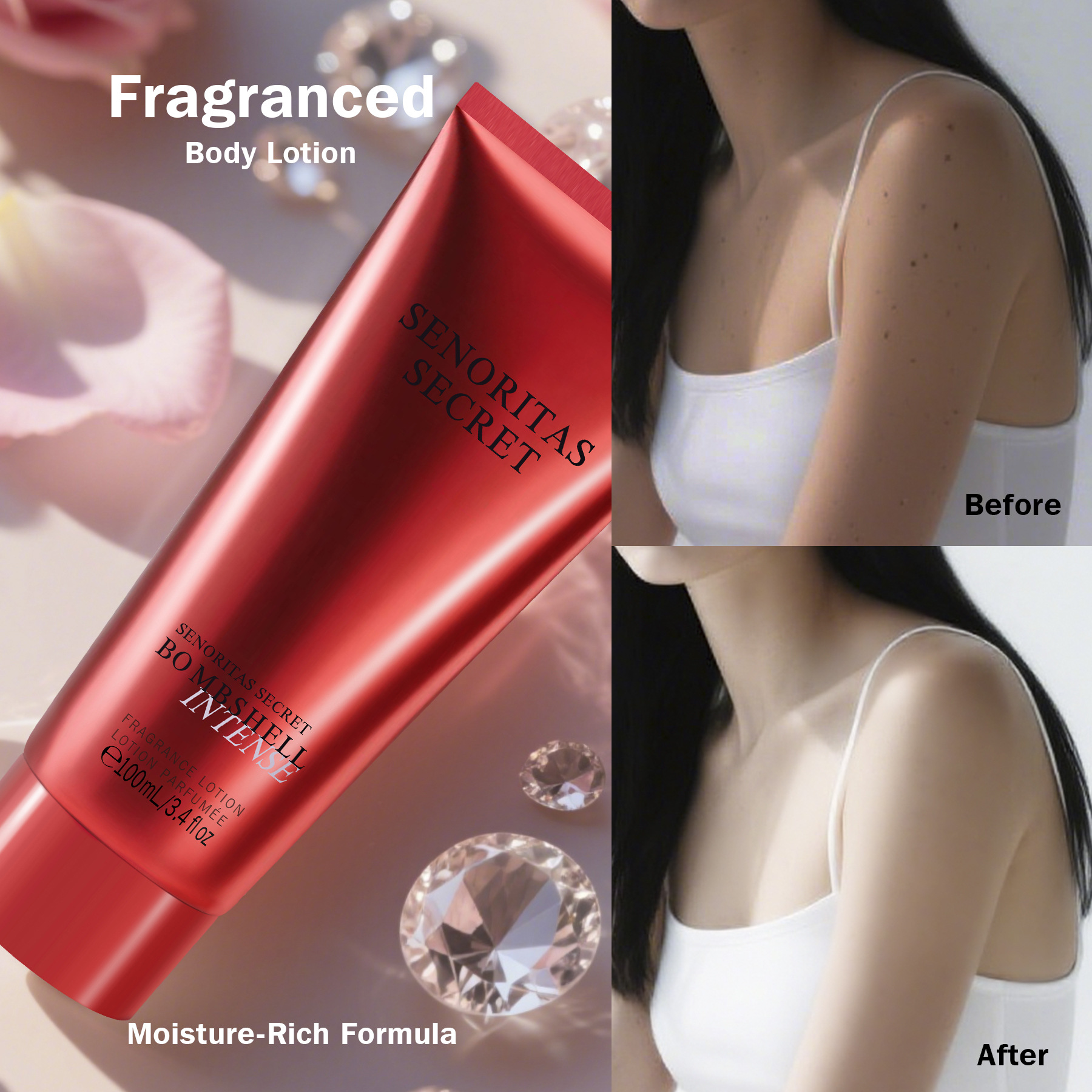 Perfume Fragrance Lotion - 100ML Fragrance Body Lotion Moisturizing and