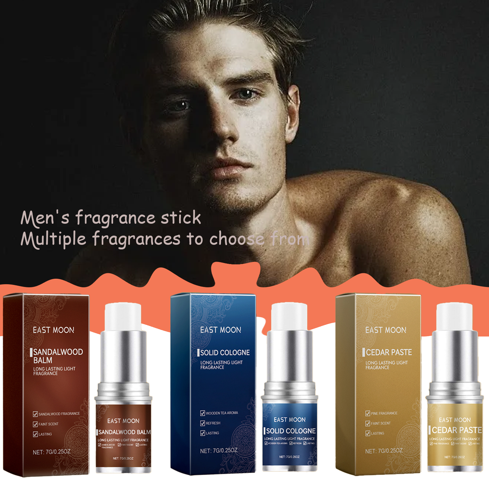 Perfume Long Fragrance - Men's Perfume Stick Long Lasting Fragrance