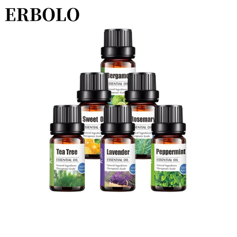 Sandalwood Perfume Oil - ERBOLO 10ml Pure Plant Essential Oil