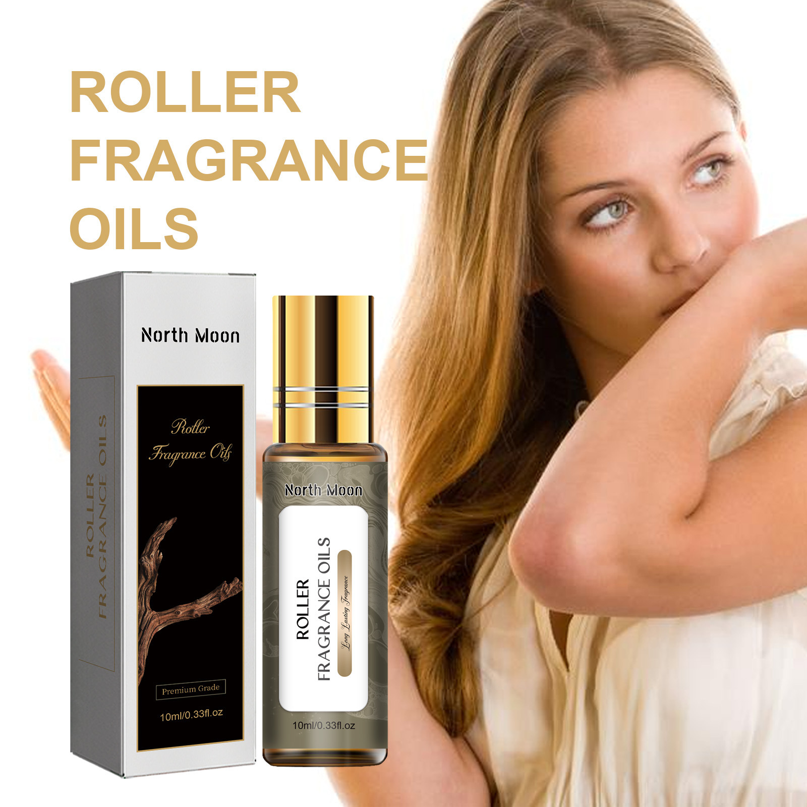 Sandalwood Perfume Oil - North Moon 10ml Sandalwood Rolling Perfume