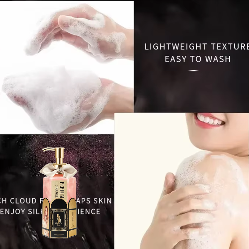 Perfume Fragrance Shower Gel - 320ml Body Wash, Perfume-like Long-lasting Fragrance,