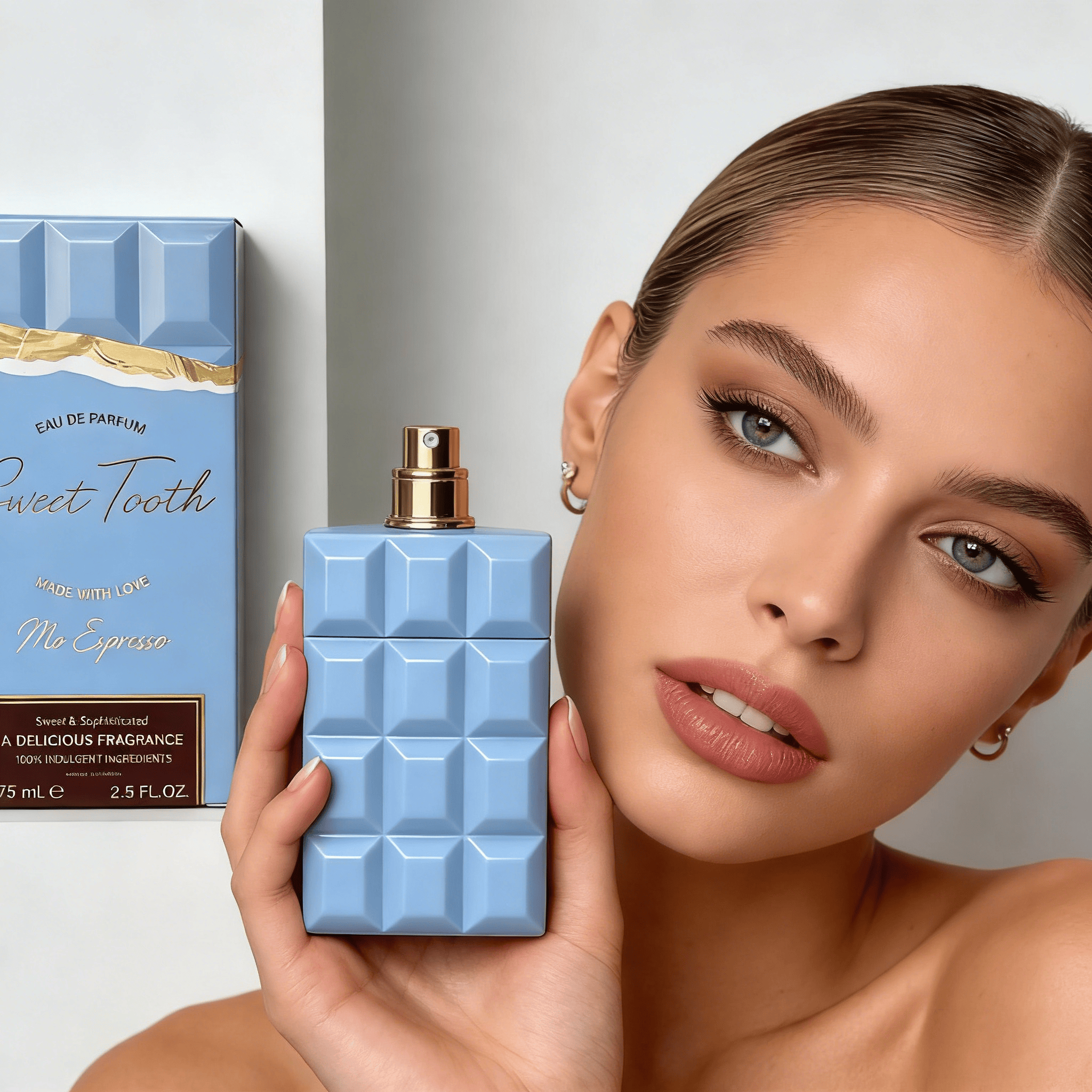 Perfume Fragrance Types For Men - High Quality 75ml Caramel Sweet blue