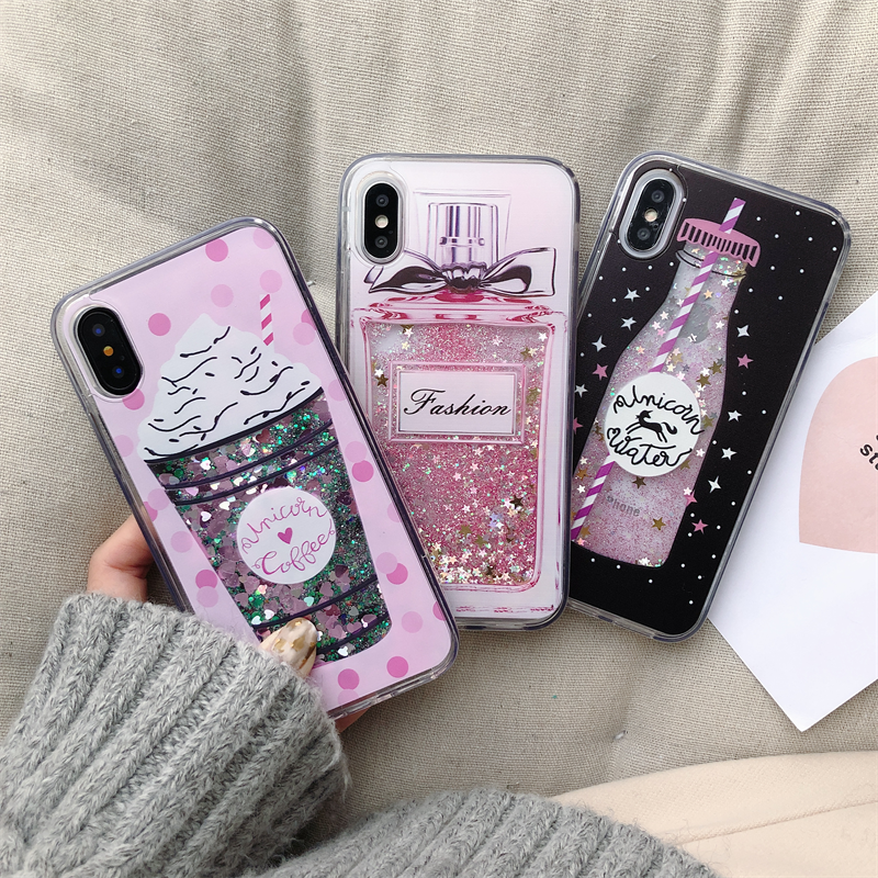 Perfume Quotes - Perfume Bottle Nail Polish For iPhone