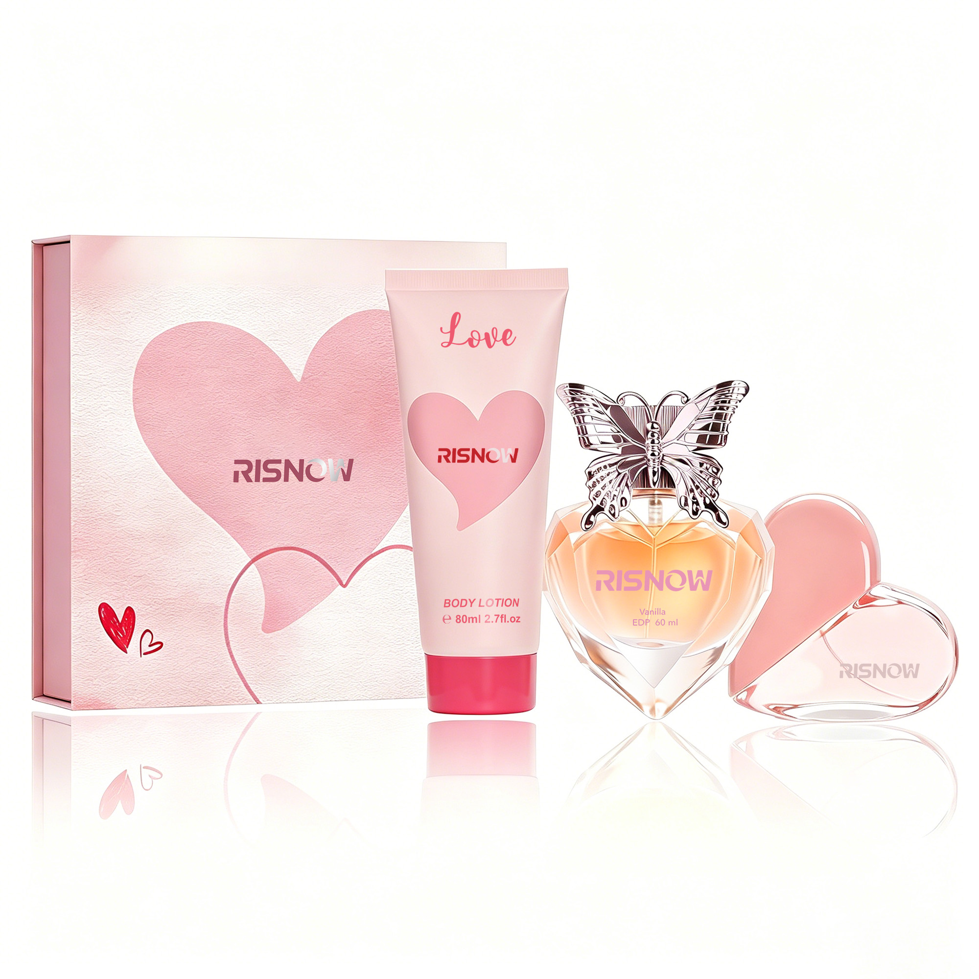 Perfume Fragrance Lotion - RISNOW Perfume Gift Set for Women,