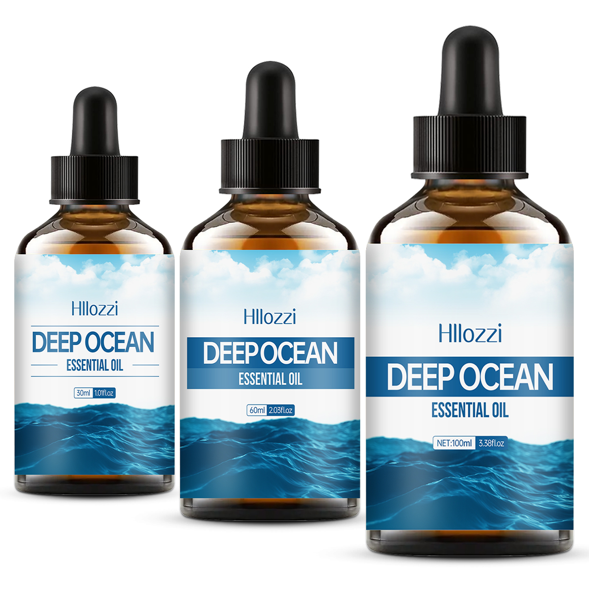 Sandalwood Perfume Oil - 100ml/60ml/30ml Deep Sea Essential Oil Perfume