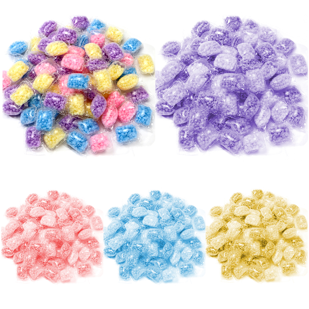Perfume Fragrance Laundry Detergent - 100PCS Laundry Beads Detergent Liquid Capsule