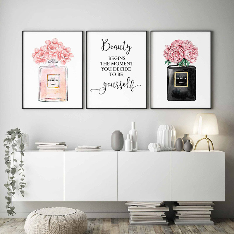 Perfume Bottle Wall Art Perfum - огляд і ціна Perfume Quotes