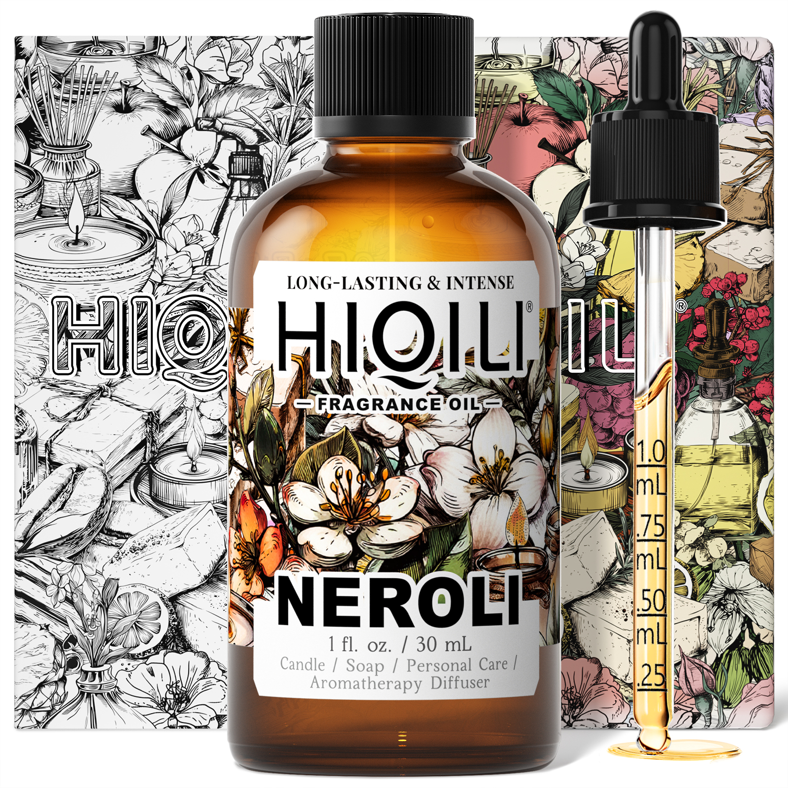 HIQILI Neroli Fragrance Oil 30 - огляд і ціна Perfume Fragrance Lotion