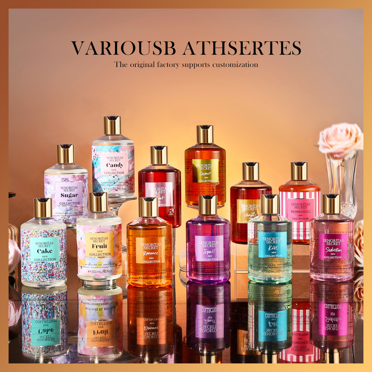Victoria Fragrance Body Wash V - огляд і ціна Perfume Fragrance Shower Gel