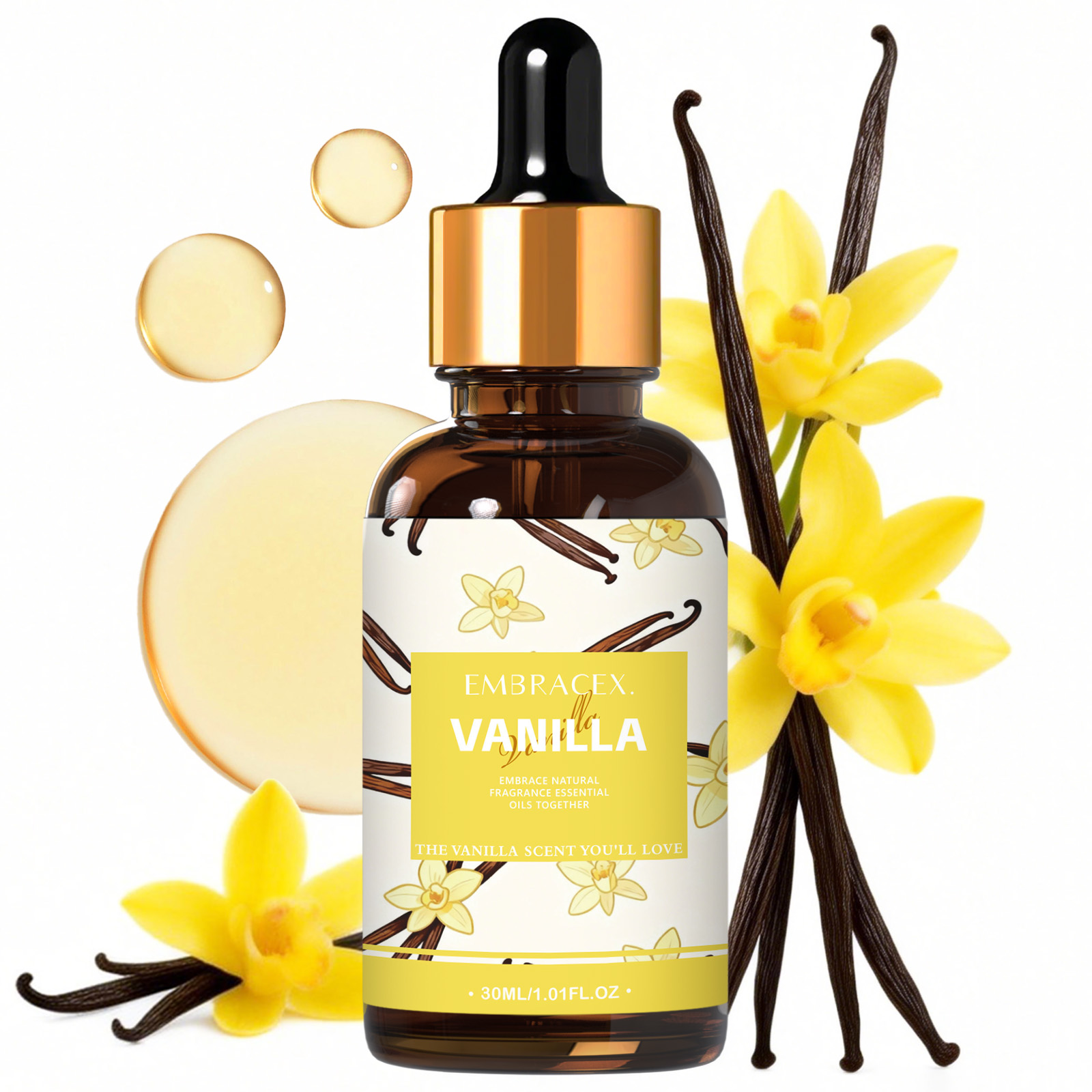 30ml Vanilla Essential Oil Per - огляд і ціна Vanilla Perfume Oil