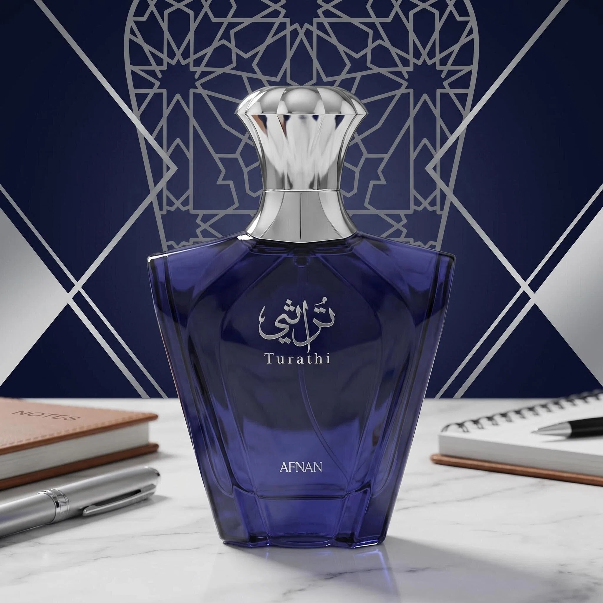 Afnan Turathi Blue Eau De Parf - огляд і ціна Perfume Long Fragrance