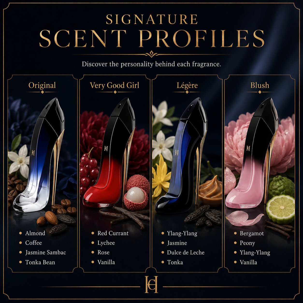 Carolina Herrera Good Girl Blu - огляд і ціна Vanilla Perfume Oil