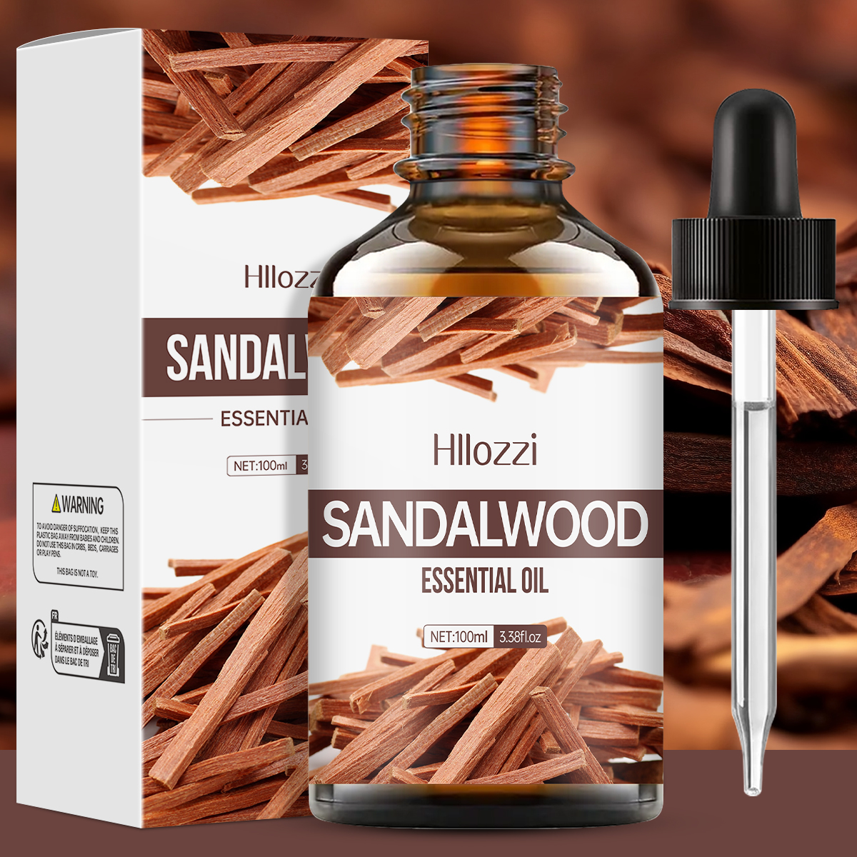 Sandalwood essential oil is us - огляд і ціна Sandalwood Perfume Oil