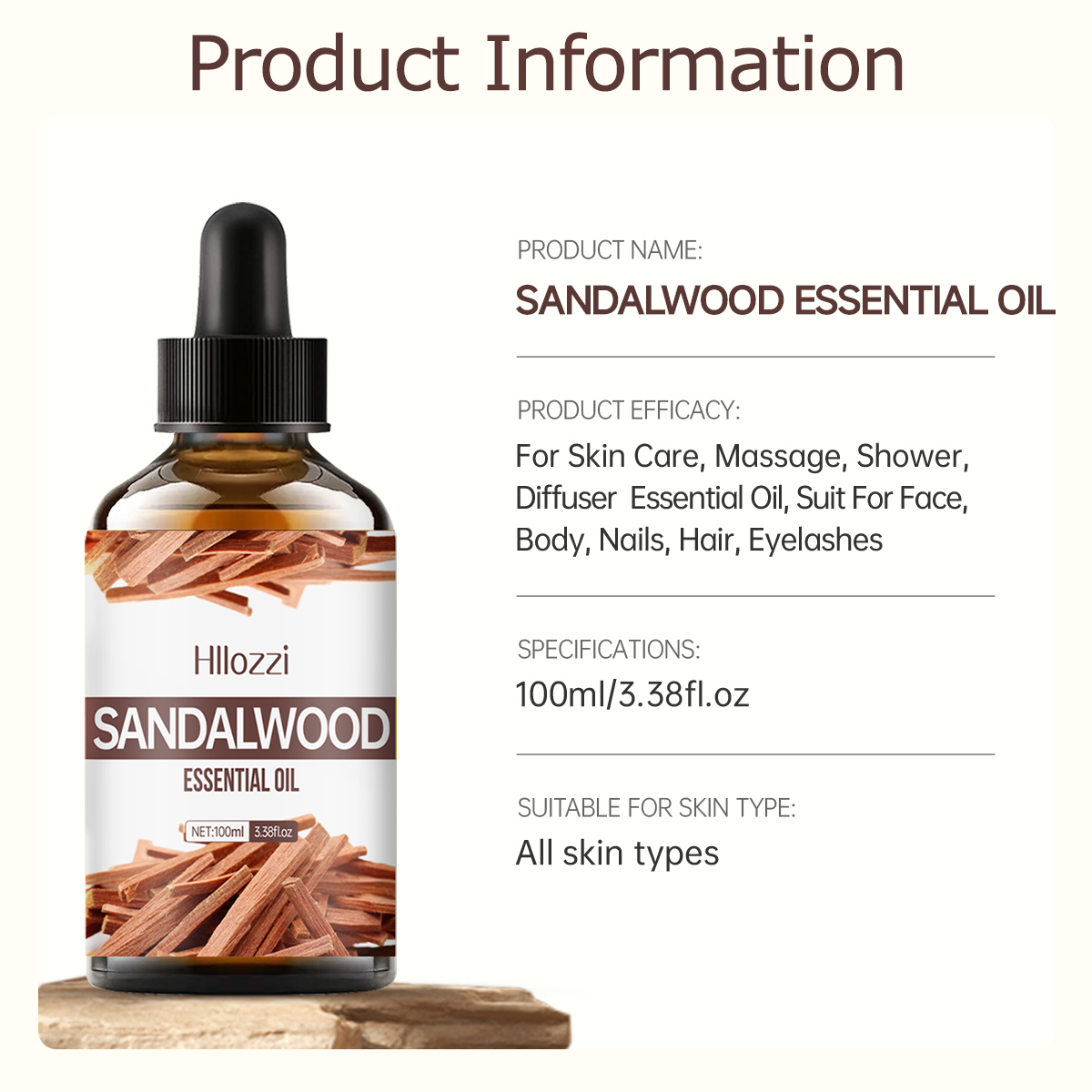 Sandalwood essential oil is us - огляд і ціна Sandalwood Perfume Oil