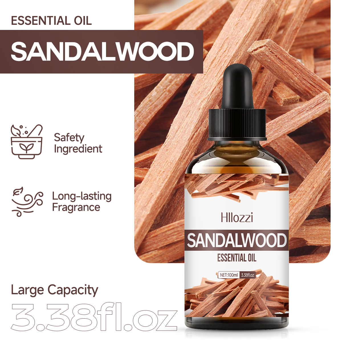 Sandalwood essential oil is us - огляд і ціна Sandalwood Perfume Oil