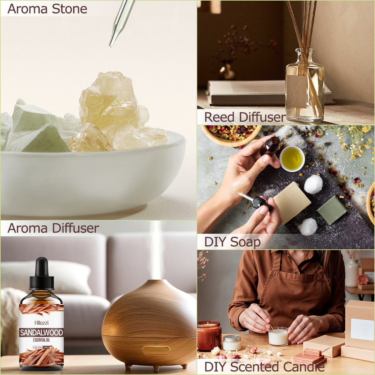 Sandalwood essential oil is us - огляд і ціна Sandalwood Perfume Oil
