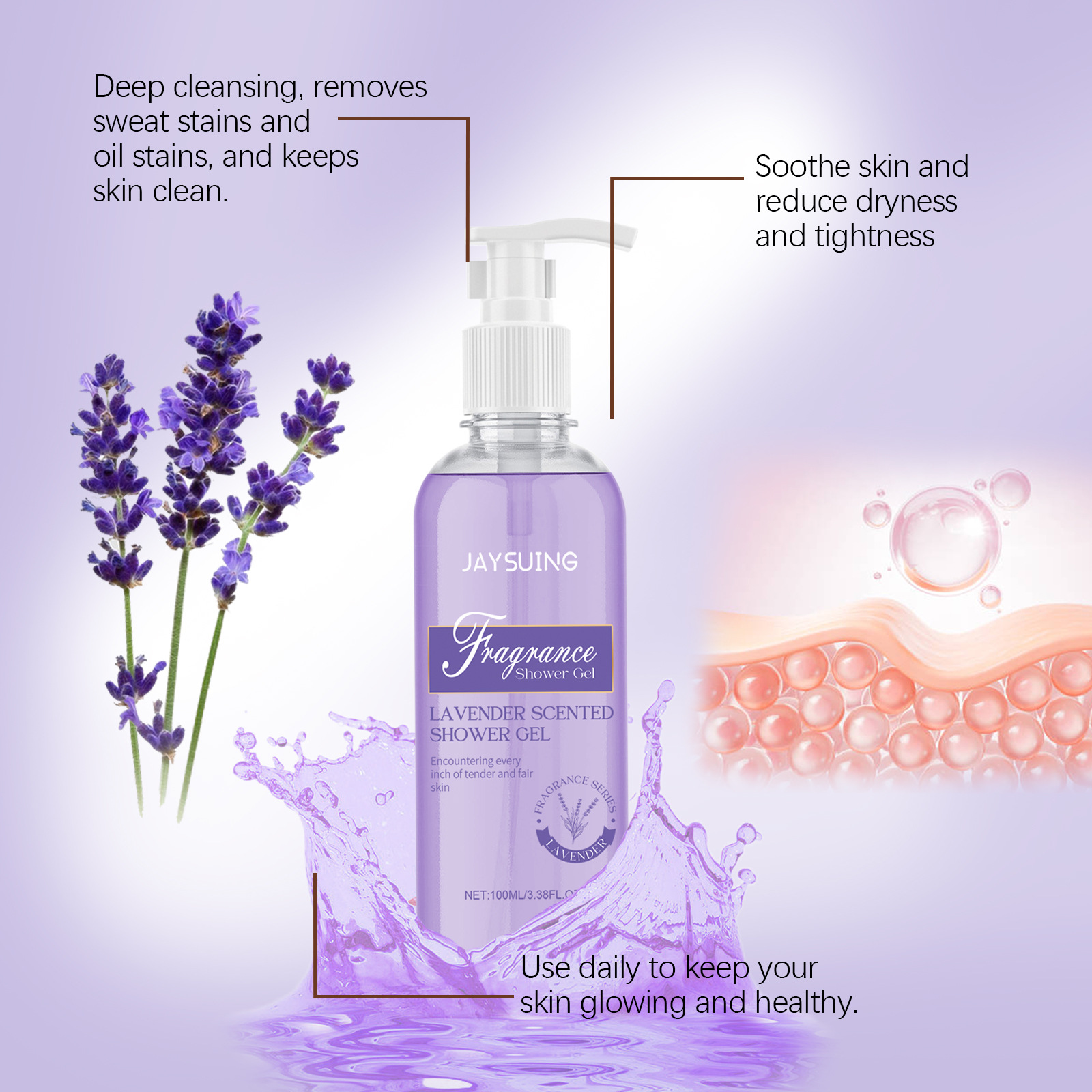 Fragrant Shower Gel Body Wash  - огляд і ціна Perfume Fragrance Lotion
