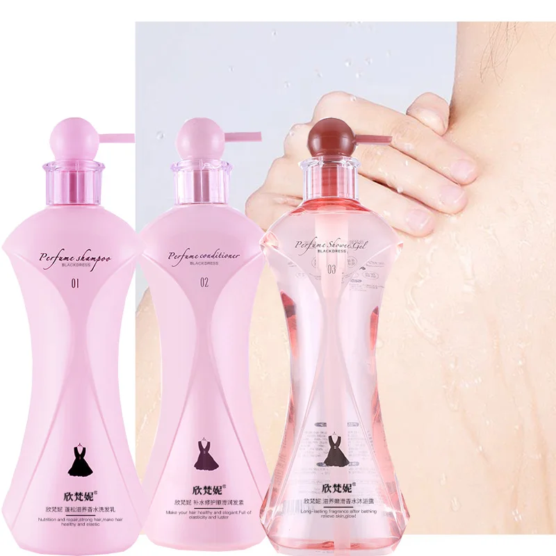 618ml Perfume Shampoo Anti-dan - огляд і ціна Perfume Fragrance Shower Gel
