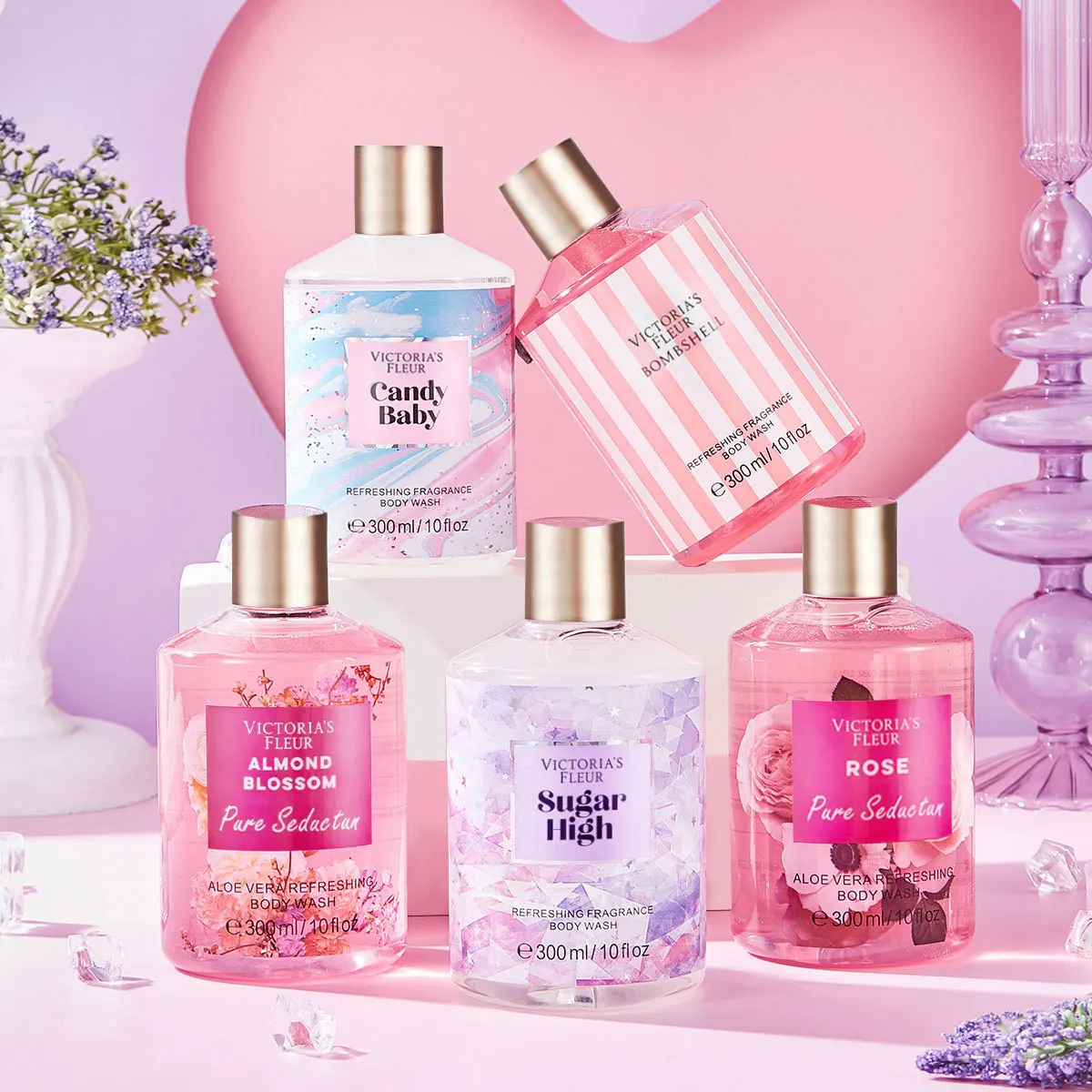 300ml Fragrant Shower Gel Velv - огляд і ціна Perfume Fragrance Shower Gel