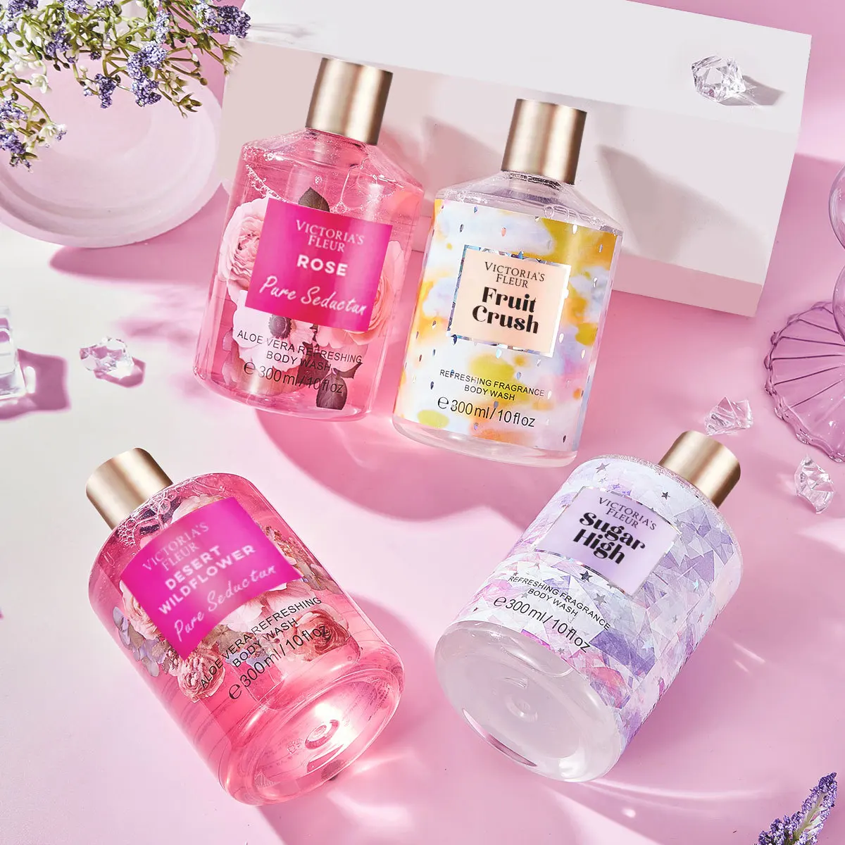 300ml Fragrant Shower Gel Velv - огляд і ціна Perfume Fragrance Shower Gel
