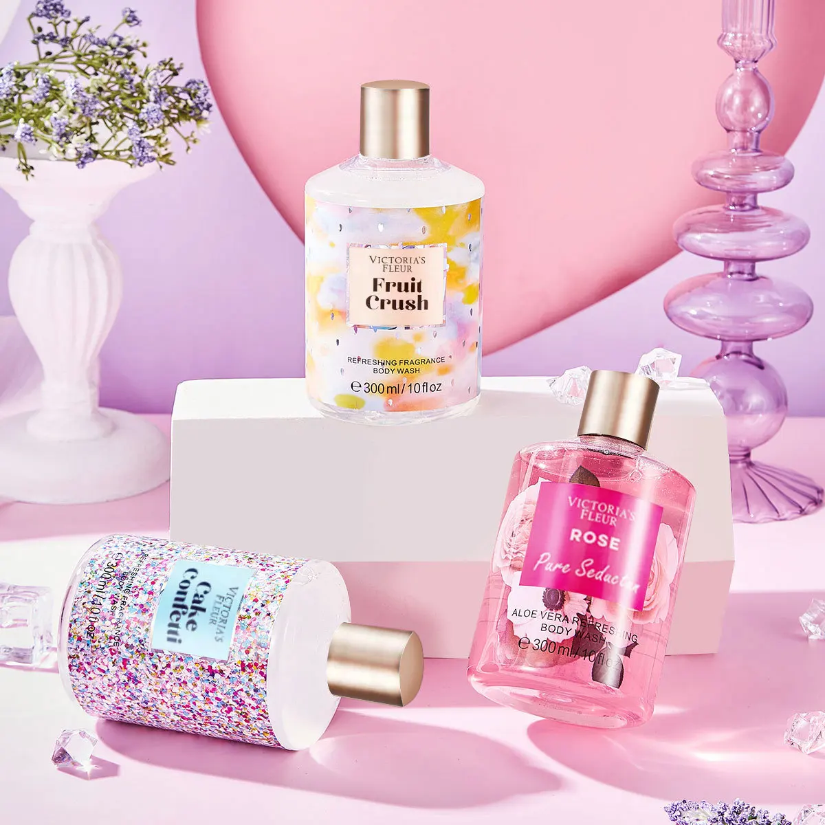 300ml Fragrant Shower Gel Velv - огляд і ціна Perfume Fragrance Shower Gel