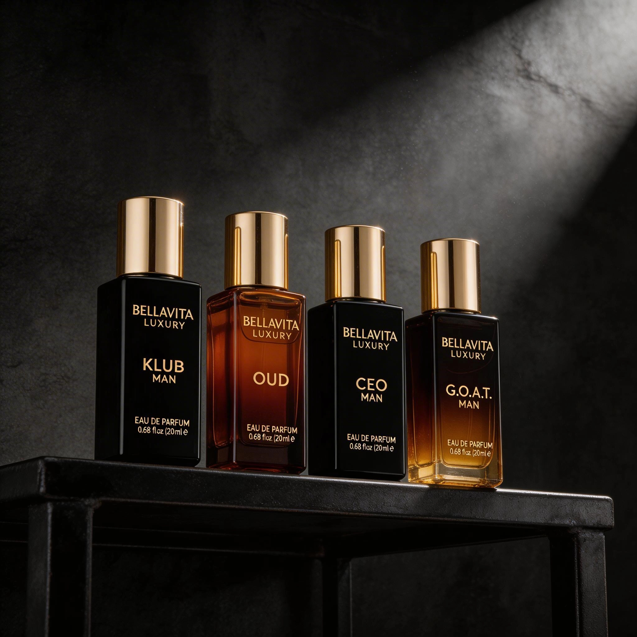 Bella Vita Portable 4x20ml Lux - огляд і ціна Perfume Long Fragrance