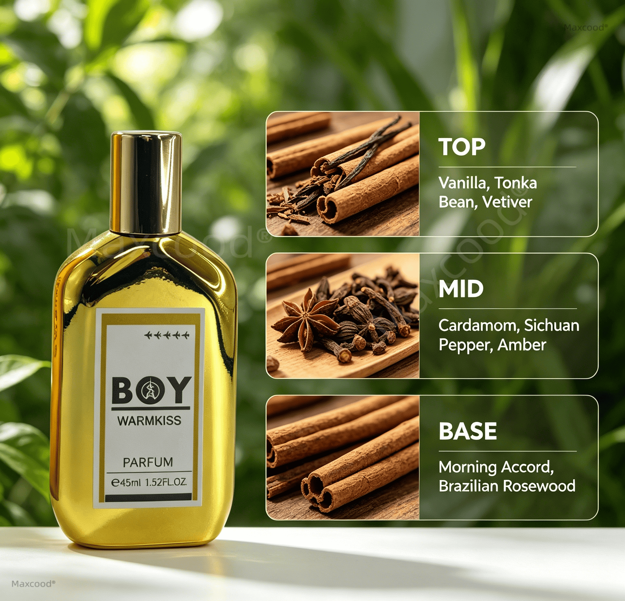 1.52oz/45ml Men's Perfume Frui - огляд і ціна Perfume Long Fragrance