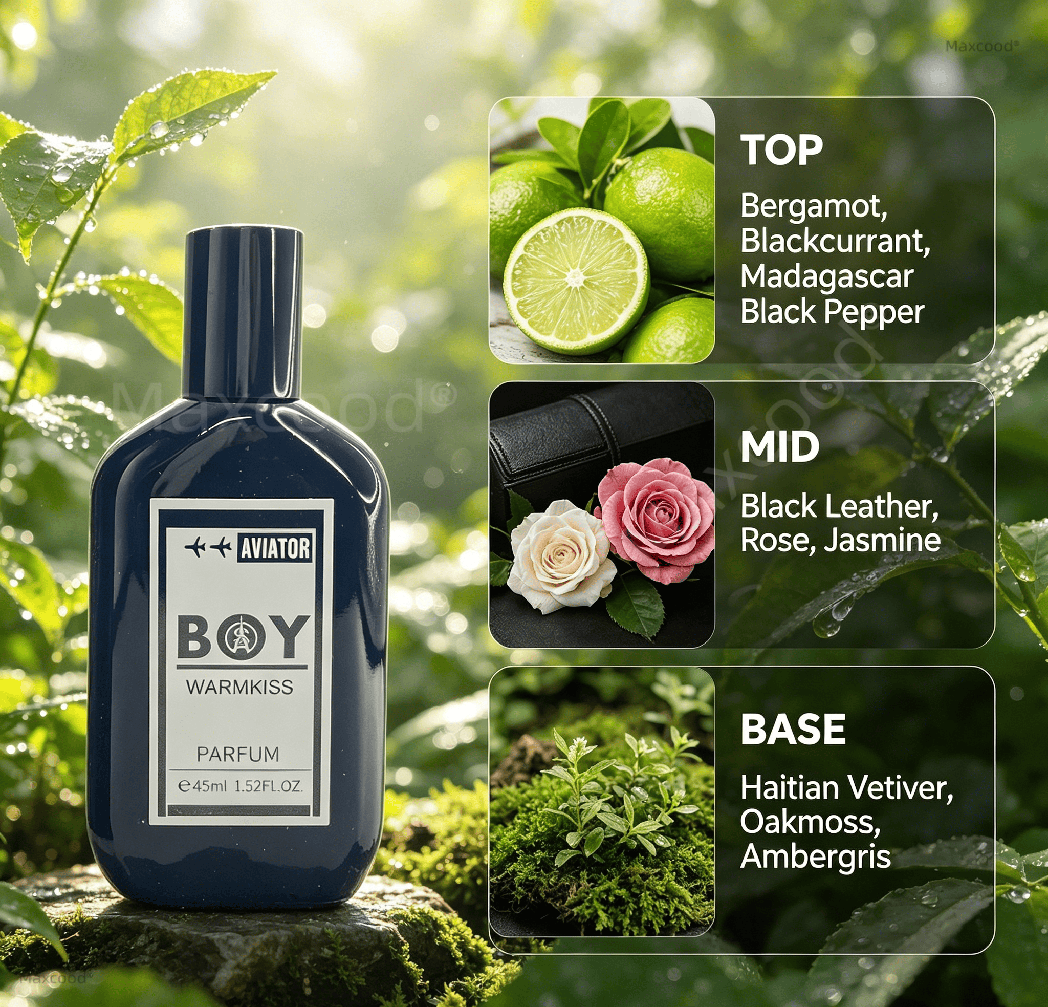 1.52oz/45ml Men's Perfume Frui - огляд і ціна Perfume Long Fragrance