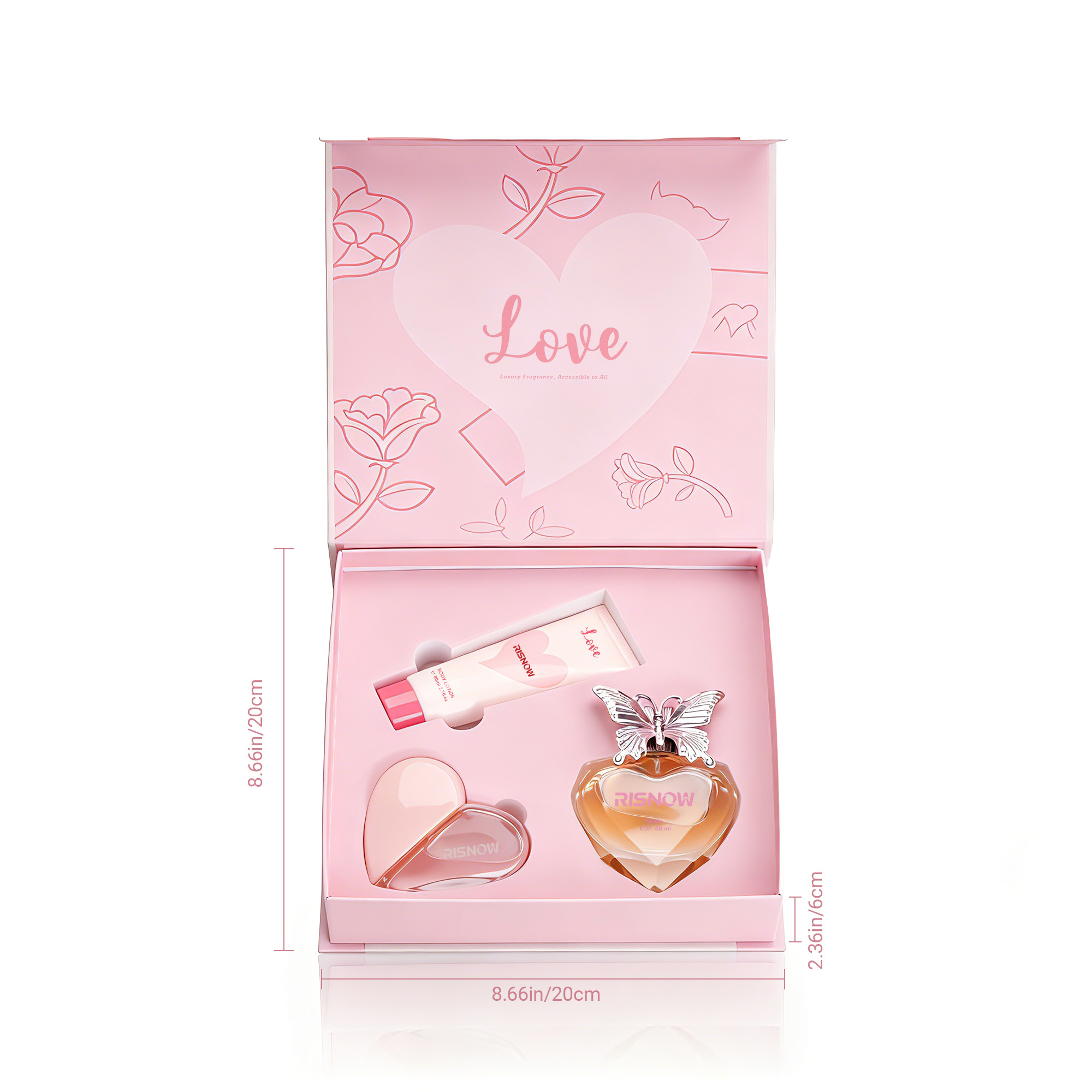 RISNOW Perfume Gift Set for Wo - огляд і ціна Perfume Fragrance Lotion