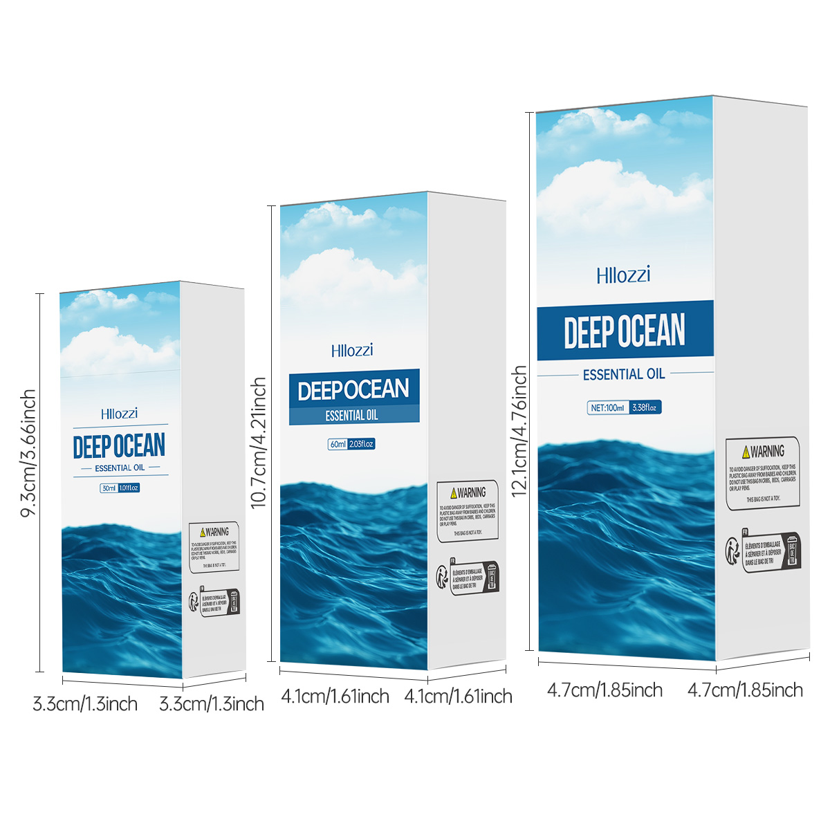 100ml/60ml/30ml Deep Sea Essen - огляд і ціна Sandalwood Perfume Oil
