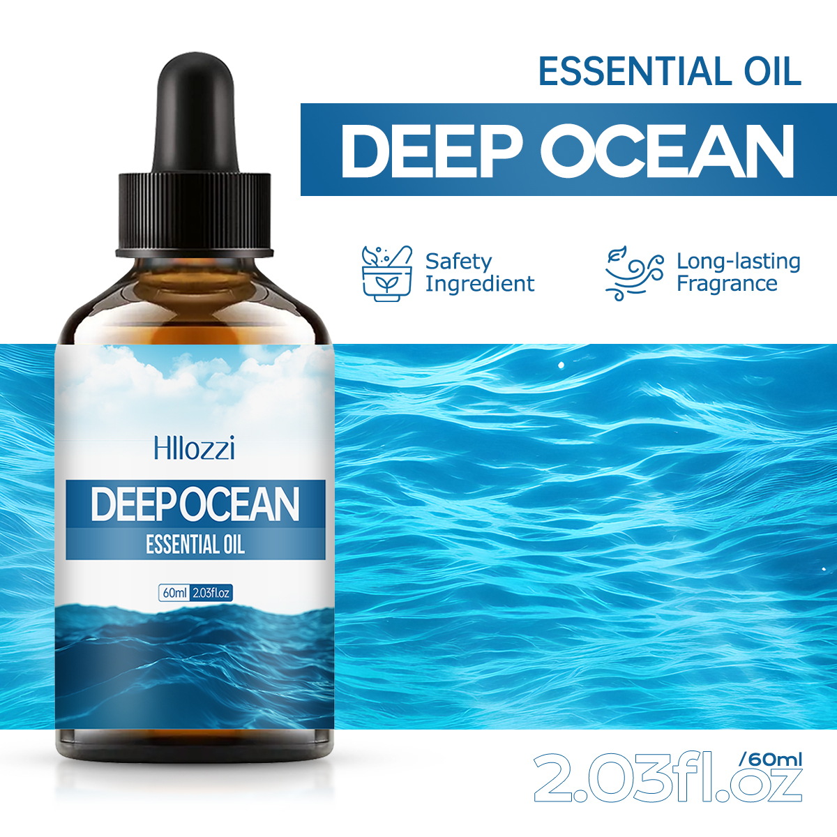 100ml/60ml/30ml Deep Sea Essen - огляд і ціна Sandalwood Perfume Oil