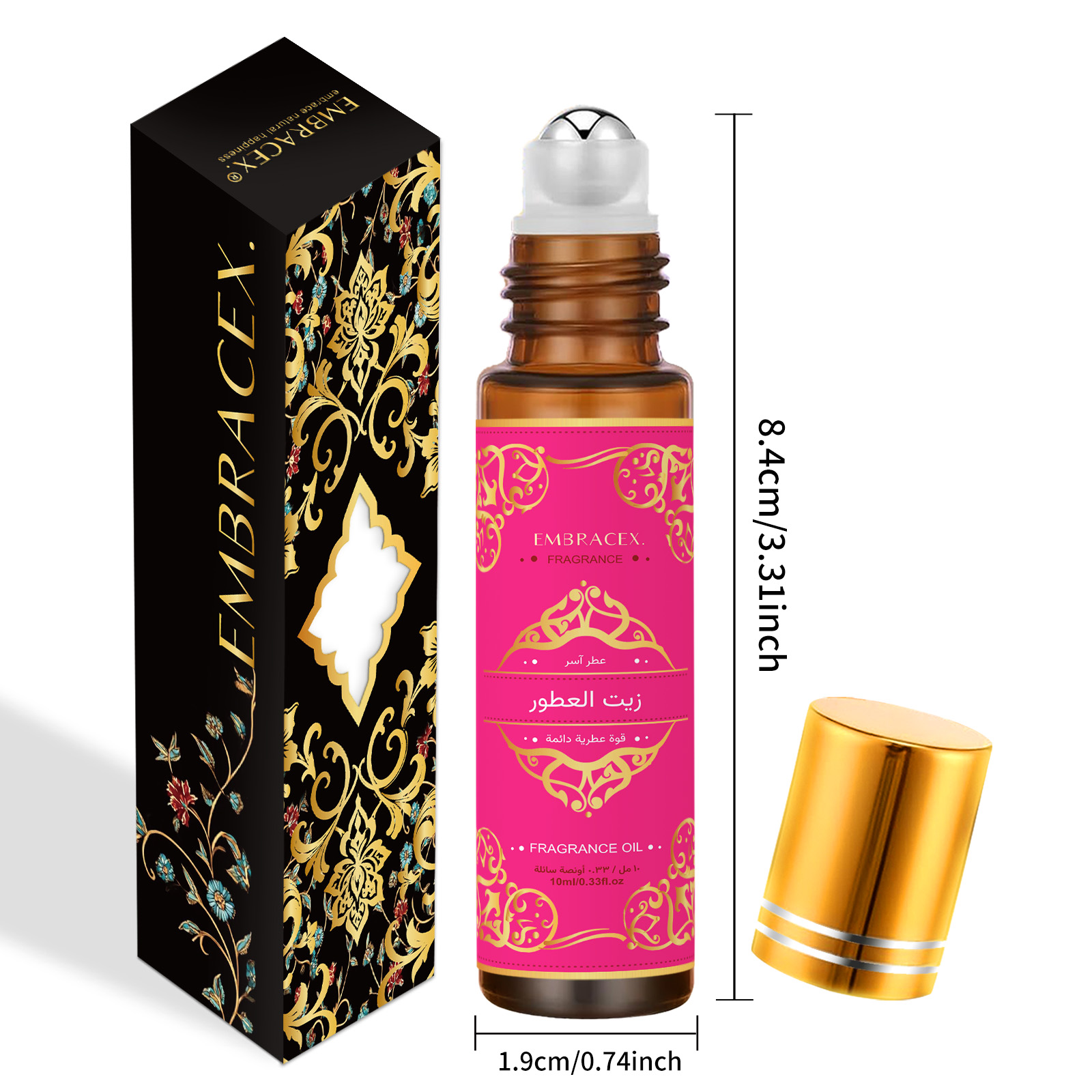 8PC/1PC 10ml Roller Essential  - огляд і ціна Sandalwood Perfume Oil
